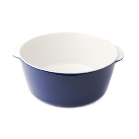Marmite céramique bleue